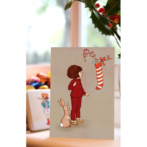 [벨앤부 카드] &quot;Christmas Stocking&quot; 카드, 엽서