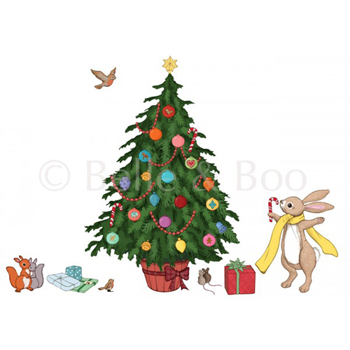 [벨앤부 벽스티커] CHRISTMAS TREE DECO STICKER